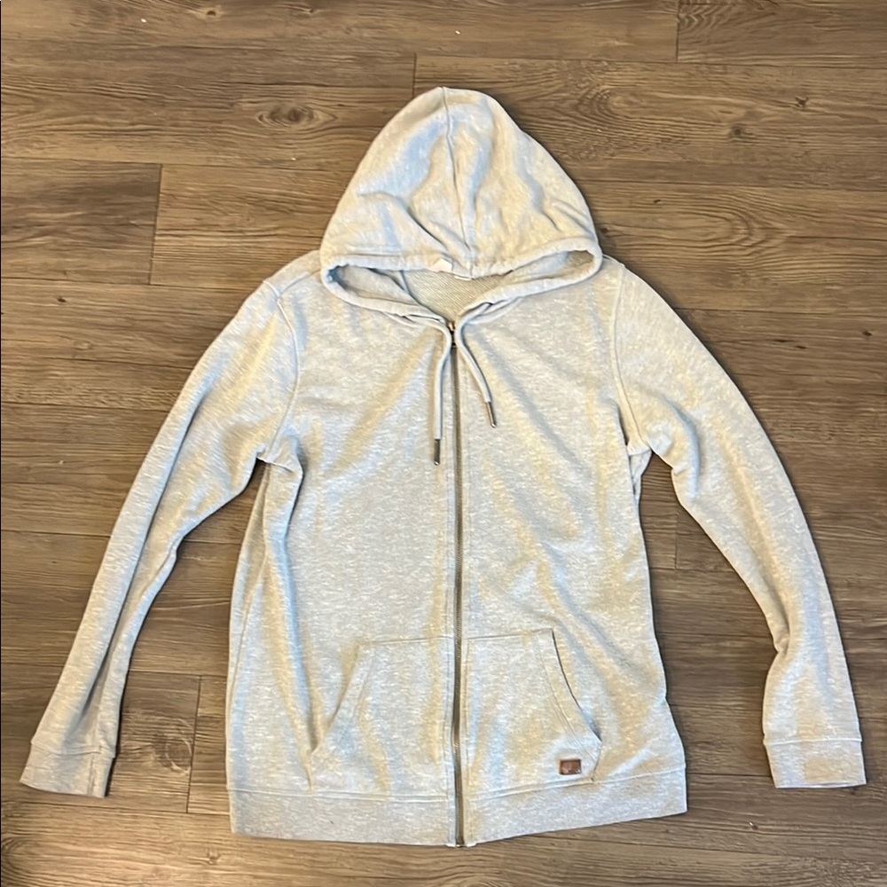 Roxy Light Gray Knit Sweater